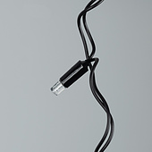 026014 Светодиодная гирлянда ARD-EDGE-CLASSIC-2400x600-BLACK-88LED-FLASH WARM (230V, 6W) (Ardecoled, IP65, 1 год)