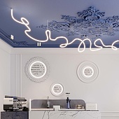 Лента герметичная MOONLIGHT-TOP-FP-X1088-D25mm 24V Warm2300 (20 W/m, IP65, 5m, wire x1) (Arlight, Вывод прямой, 3 года)