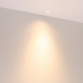 Светильник безрамочный DL-INTRAL-R39-6W Warm3000 (Белый RAL9003, 36 deg, 230V) (Arlight, IP20 Металл, 5 лет)