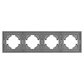 Рамка пластиковая FRM-TENDO-PL-4-GR (Arlight, -)