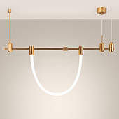 Светильник ART-APRIORI-TUBE-ELASTIC-R38-L1000-12W Day4000 (Золото, 360 deg, 48V) (Arlight, IP20 Металл, 3 года)