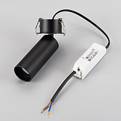 049906 Светильник SP-NUANCE-BUILT-FLAP-R35-7W Day4000 (BK, 36 deg, 230V) (Arlight, IP40 Металл, 5 лет)