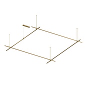 054429 Основание ART-APRIORI-QUADRAT-ROD-800-3000x3000 (OG) (Arlight, IP20 Металл, 3 года)