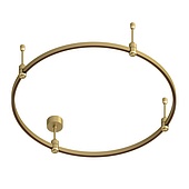 Основание ART-APRIORI-ROUND-ROD-200-R800 (OG) (Arlight, IP20 Металл, 3 года)