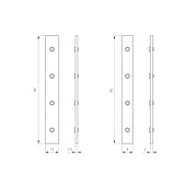 Комплект коннекторов MAG-CON-2540-UP-SIDE (BK) (Arlight, Металл)