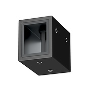 Коннектор прямой с питанием ART-APRIORI-CON-H-POWER (BK, горизонтальный) (Arlight, IP20 Металл, 3 года)
