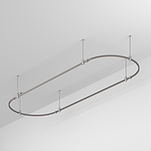 050197 Основание ART-APRIORI-OVAL-ROD-400-3000x1000 (TN) (Arlight, IP20 Металл, 3 года)