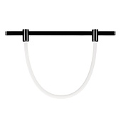 Светильник ART-APRIORI-TUBE-ELASTIC-R38-L5000-40W Day4000 (BK, 360 deg, 48V) (Arlight, IP20 Металл, 3 года)