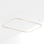 Основание ART-APRIORI-RECTANGLE-SOFT-HANG-4500x3500 (GD) (Arlight, IP20 Металл, 3 года)