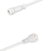 066321 Коннектор питания ARD-PRO-MOOD-5M White (230V) (Ardecoled, Закрытый)