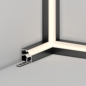062894 Профиль SL-KUB-DISPLAY-2525-2000 ANOD BLACK (Arlight, Алюминий)