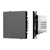 Терморегулятор SWT-NOBE-MTE-SFPL-GR (электрический тёплый пол) (Arlight, Серый базальт)