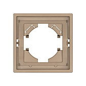 Рамка пластиковая FRM-TENDO-PL-1-GD (Arlight, -)