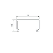 Экран SL-LINE-2011-2000 Square OPAL (Arlight, Пластик)