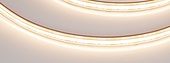 Лента герметичная COB-PS-X560-12mm 24V Warm3000 (9.6 W/m, IP67, 10m) (Arlight, 5 лет)