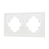 Рамка пластиковая FRM-TENDO-SFPL-2-WH (Arlight, -)