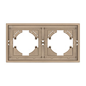 Рамка пластиковая FRM-TENDO-PL-2-GD (Arlight, -)