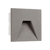 Светильник LT-TIE-S100-3W Warm3000 (GR, 75x30 deg, 230V) (Arlight, IP65 Бетон, 3 года)