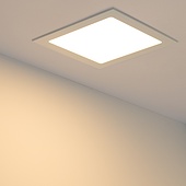 Светильник DL-192x192M-18W White (Arlight, IP40 Металл, 3 года)