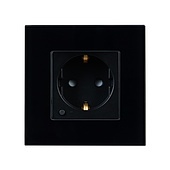 Розетка электрическая с Zigbee управлением SCT-OMALI-EUZB1-PL-BK (240V, 16A, Zigbee) (Arlight, -)