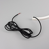 049075 Лента герметичная NOVA-TOP-PU-A120-16x15mm 24V White7200 (10 W/m, IP68, 5m, wire x2) (Arlight, Полиуретан)