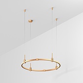 Основание ART-APRIORI-ROUND-HANG-R800 (GD) (Arlight, IP20 Металл, 3 года)