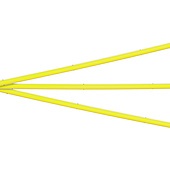 Лента COB-X480-4mm 24V Yellow Volt (4 W/m, IP20, 5m) (Arlight, -)