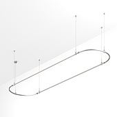 Основание ART-APRIORI-OVAL-HANG-4000x1000 (TN) (Arlight, IP20 Металл, 3 года)