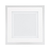 Светодиодная панель LT-S160x160WH 12W Warm White 120deg (Arlight, IP40 Металл, 3 года)