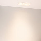 055925 Светильник MS-FLOW-BUILT-S157x85-2x12W Warm3000 (BK, 15 deg, 230V) (Arlight, IP20 Металл, 5 лет)