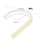 Лента герметичная SPI STARDUST-TOP-B60-30x20mm 12V RGB (12 W/m, IP65, 5m, wire x1) (Arlight, 12 Вт/м, IP65)
