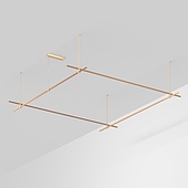 054504 Основание ART-APRIORI-QUADRAT-ROD-800-3000x3000 (GD) (Arlight, IP20 Металл, 3 года)