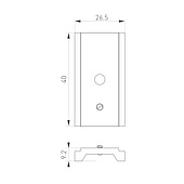 062964 Держатель MAG-ORIENT-HOLDER (WH) (Arlight, Сталь)