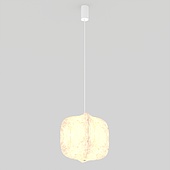 Светильник SP-SETA-HANG-L400х420-9W Warm2700 (WH, 320 deg, 230V) (Arlight, IP20 Натуральный шелк, 3 года)
