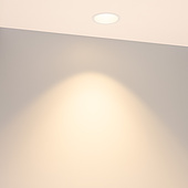 Светильник MS-ARADO-BUILT-R75-12W Warm2700 (WH-WH, 55 deg, 230V) (Arlight, IP20 Металл, 5 лет)