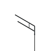 Кронштейн OXOR-SG2-1300x76-L1500 BLACK (Arlight, Сталь)