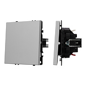 Механизм выключателя одноклавишный проходной SWT-NOBE-MKP1-SFPL-IS (230V, 10A) (Arlight, -)