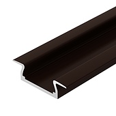 Профиль MIC-F-2000 ANOD Brown Deep (Arlight, Алюминий)