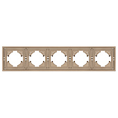 Рамка пластиковая FRM-TENDO-PL-5-GD (Arlight, -)