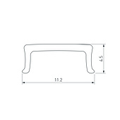 063978 Экран призматический FANTOM-W12-2000 BLACK (Arlight, Пластик)