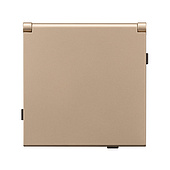 Механизм розетки влагозащищённый SCT-TENDO-MCP-PL-GD (230V, 16A) (Arlight, -)