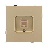 Механизм компьютерной розетки SCT-TENDO-MPC1-SFPL-GD (RJ-45, CAT6) (Arlight, -)