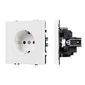Механизм электрической розетки SCT-NOBE-MEU1-SFPL-WH (230V, 16A) (Arlight, -)