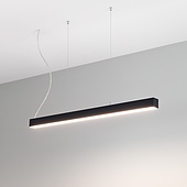 Светильник SP-LINE-HANG-3535-L1004-12W Day4000 (RAL9005, 120 deg, 230V) IP33 (Arlight, Металл)