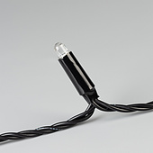 031520 Светодиодная гирлянда ARD-STRING-CLASSIC-9000-BLACK-60LED-LIVE RGB-SPI (12V, 40W) (Ardecoled, IP65)