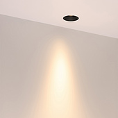 Светильник безрамочный DL-INTRAL-R63-8W Warm3000 (Черный RAL9005, 15 deg, 230V) (Arlight, IP20 Металл, 5 лет)