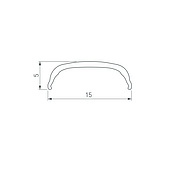 066585 Экран ARH-BENT-W18-3000 Opal (Arlight, Пластик)
