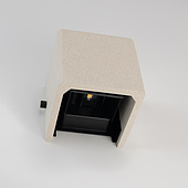 Светильник LGD-PERAN-WALL-S120x120-6W Warm3000 (WH, 0-80 deg, 230V) (Arlight, IP65 Бетон, 3 года)