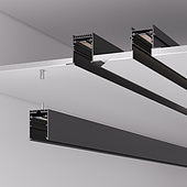 Трек встраиваемый MAG-TRACK-4560-F-1040 (BK, 5LN) (Arlight, IP20 Металл, 5 лет)