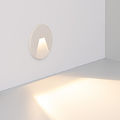 Светильник LT-TIE-R120-3W Warm3000 (WH, 75x30 deg, 230V) (Arlight, IP65 Бетон, 3 года)